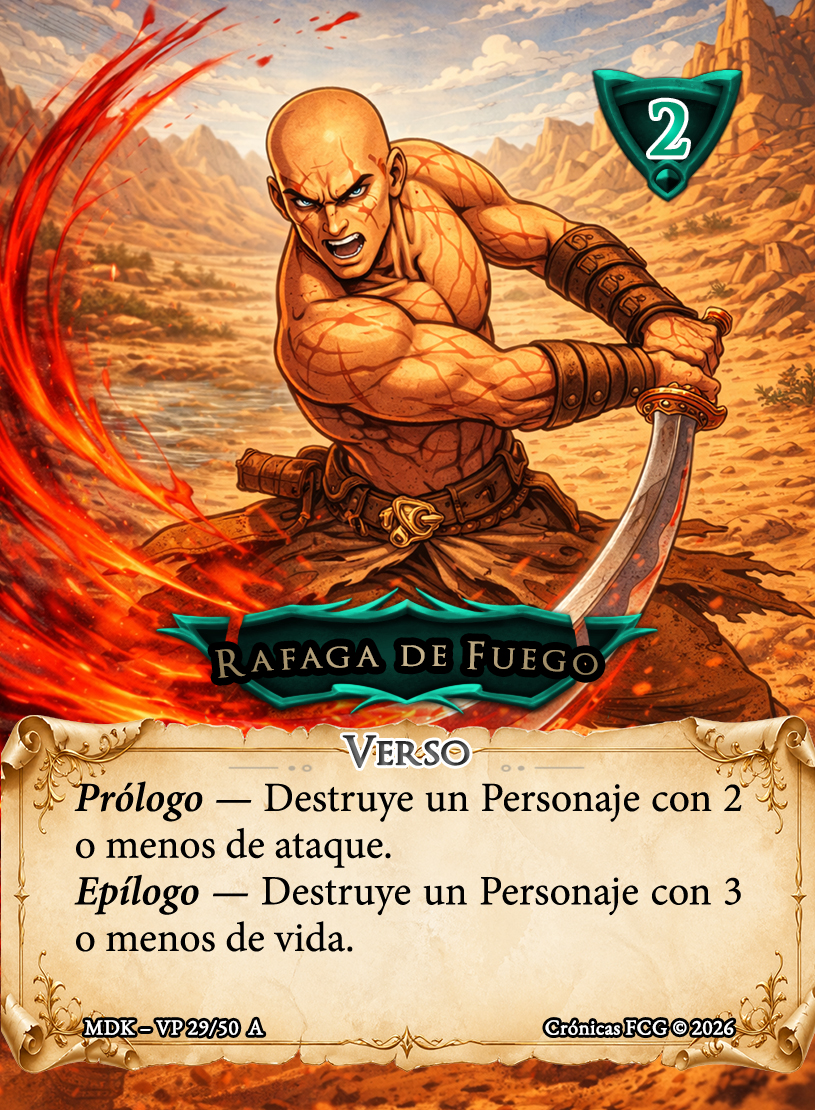 Rafaga de fuego